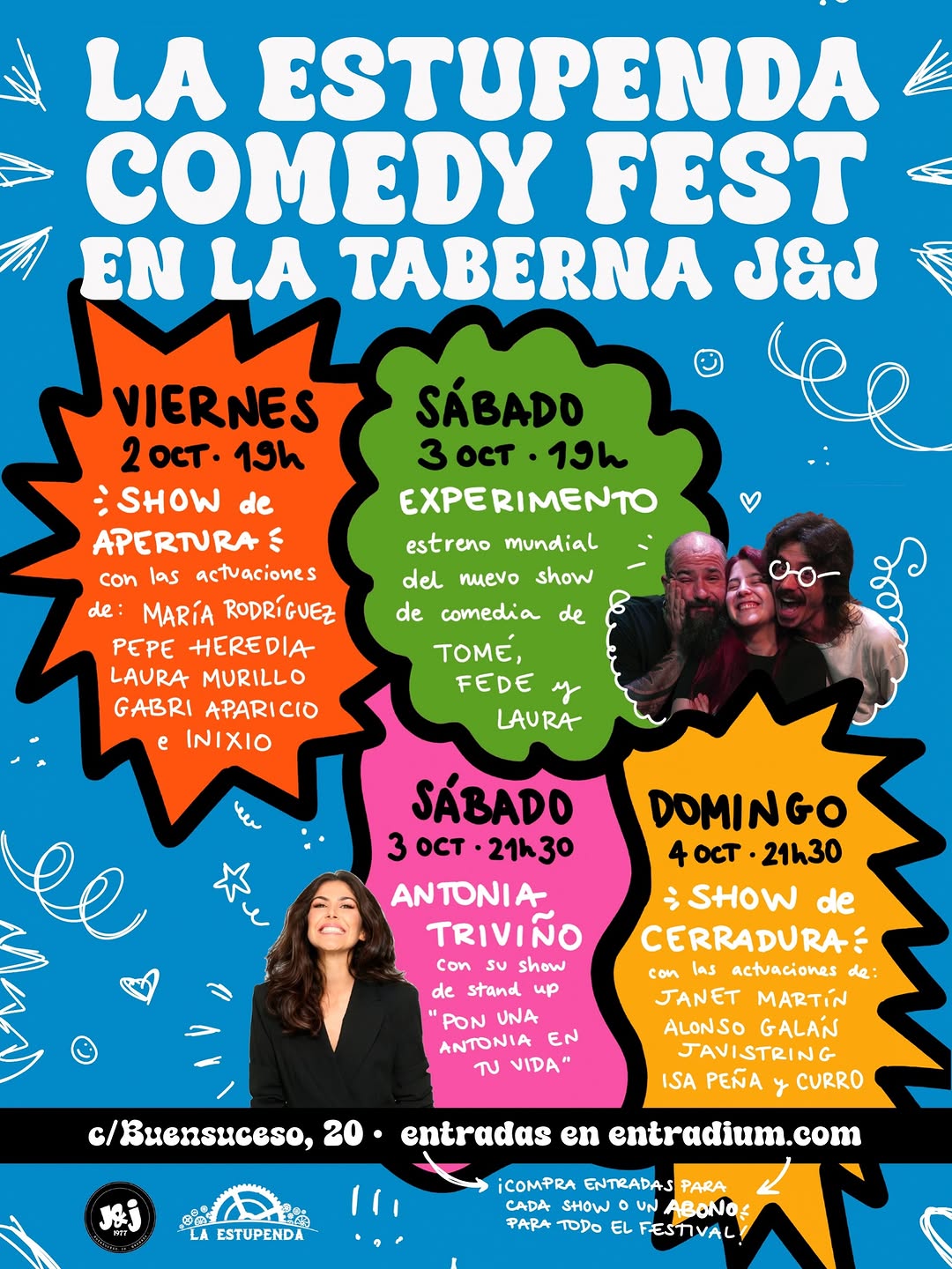 La Estupenda Comedy Fest (Taberna JJ)