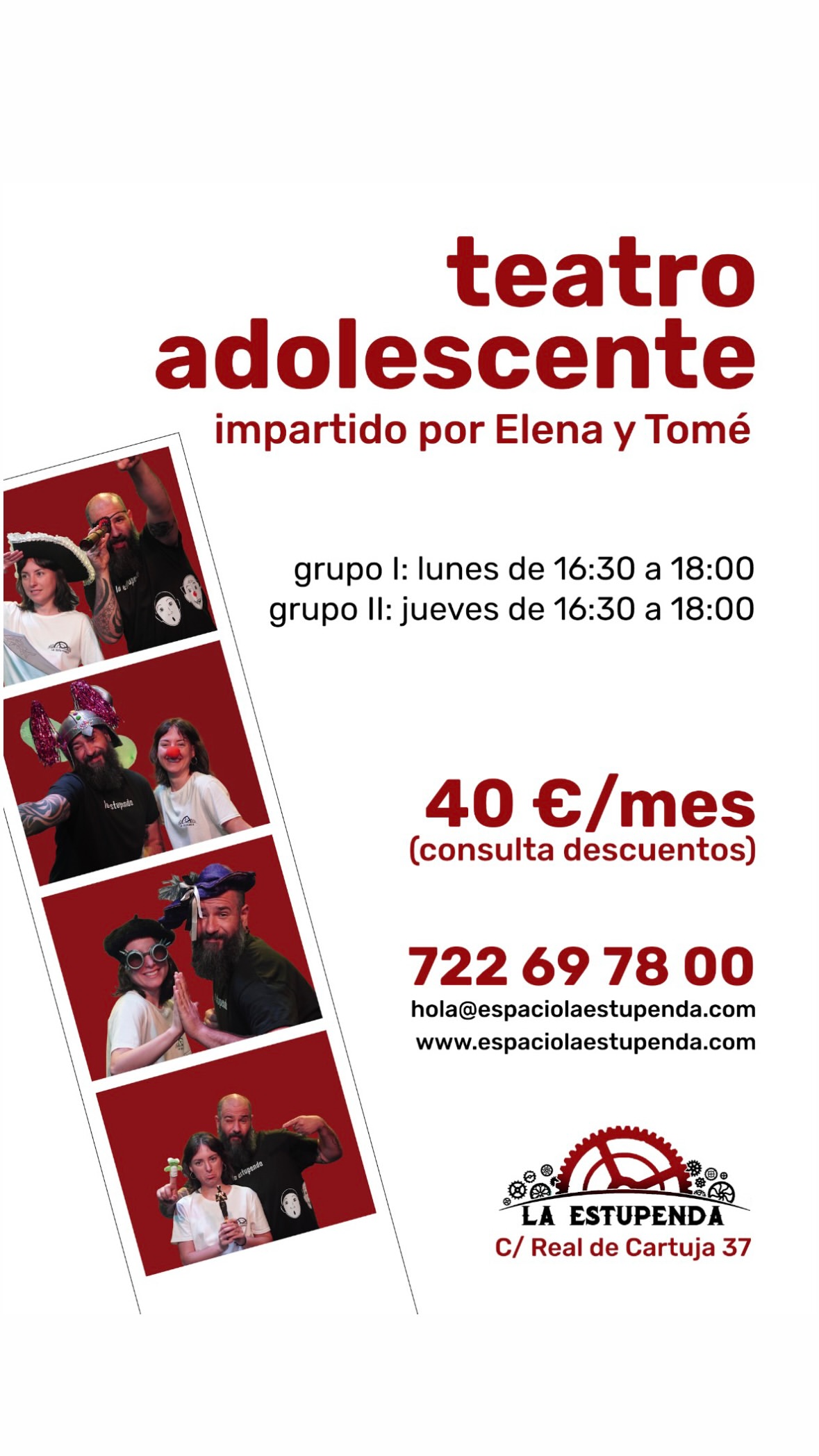 Teatro adolescente — Grupo I (lunes)