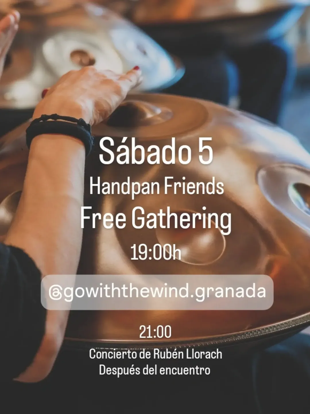 Handpan concert: Rubén Llorach