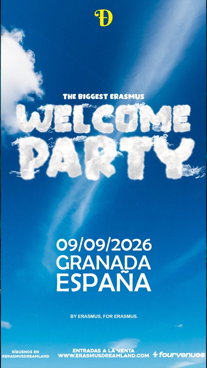 Welcome Party — Erasmus Dreamland