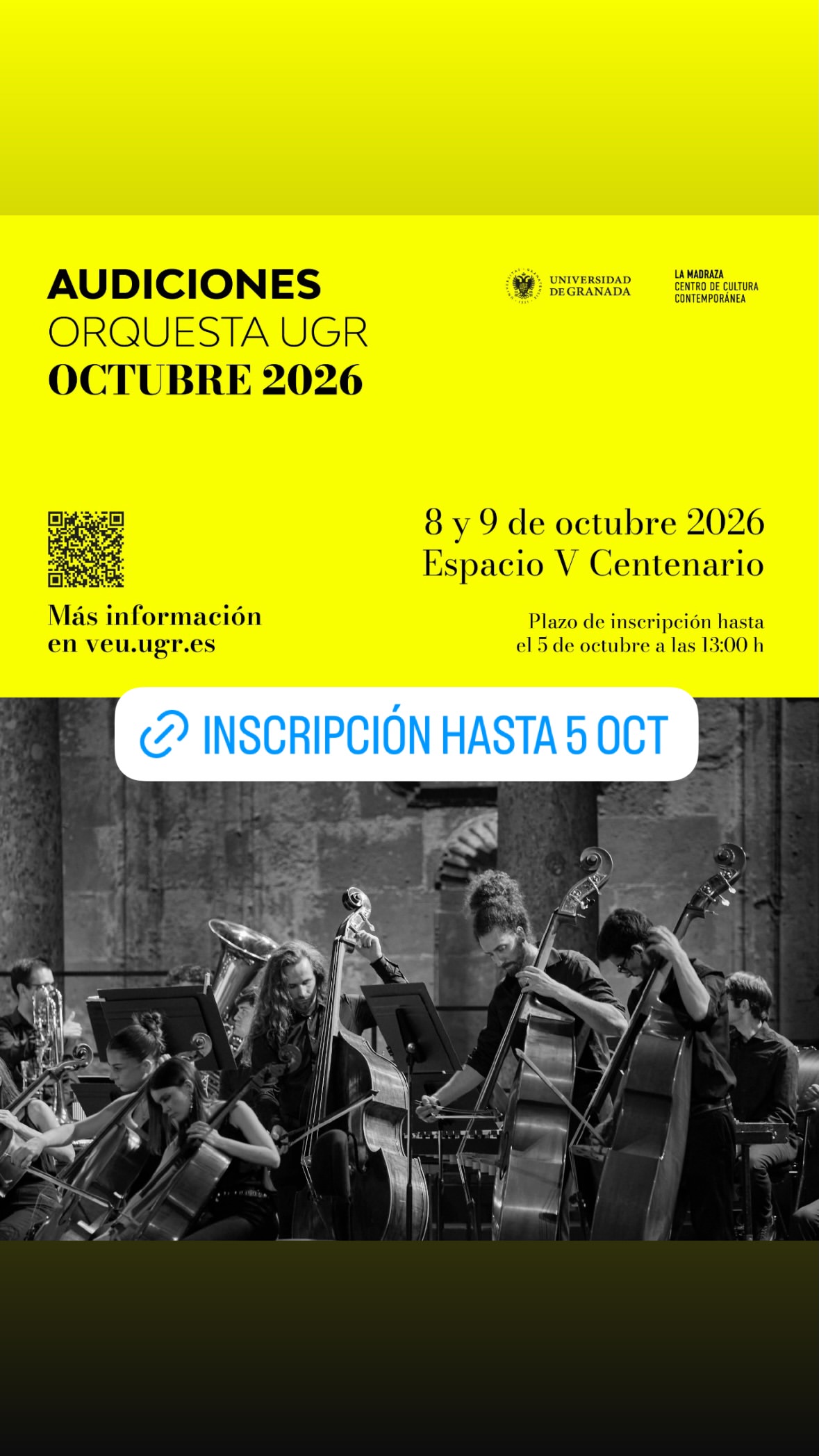 Audiciones Orquesta UGR
