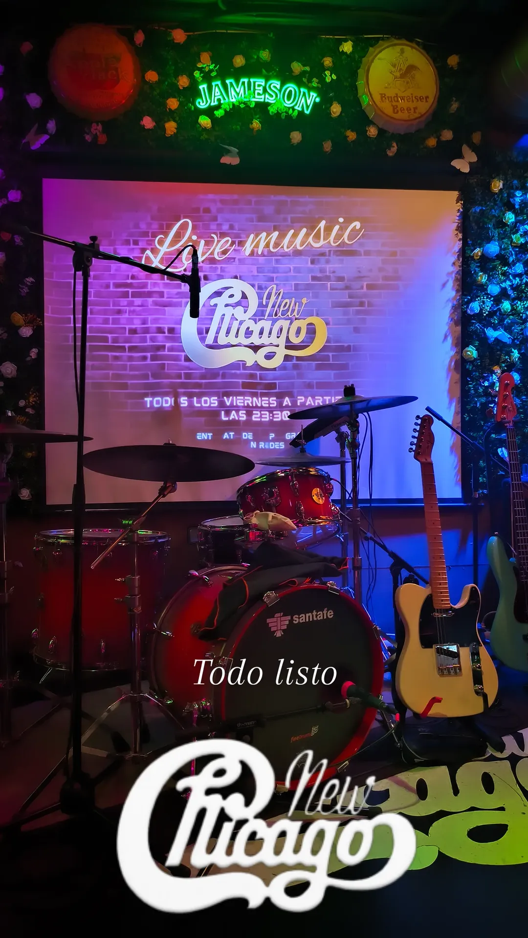 Live music at New Chicago (Fridays)