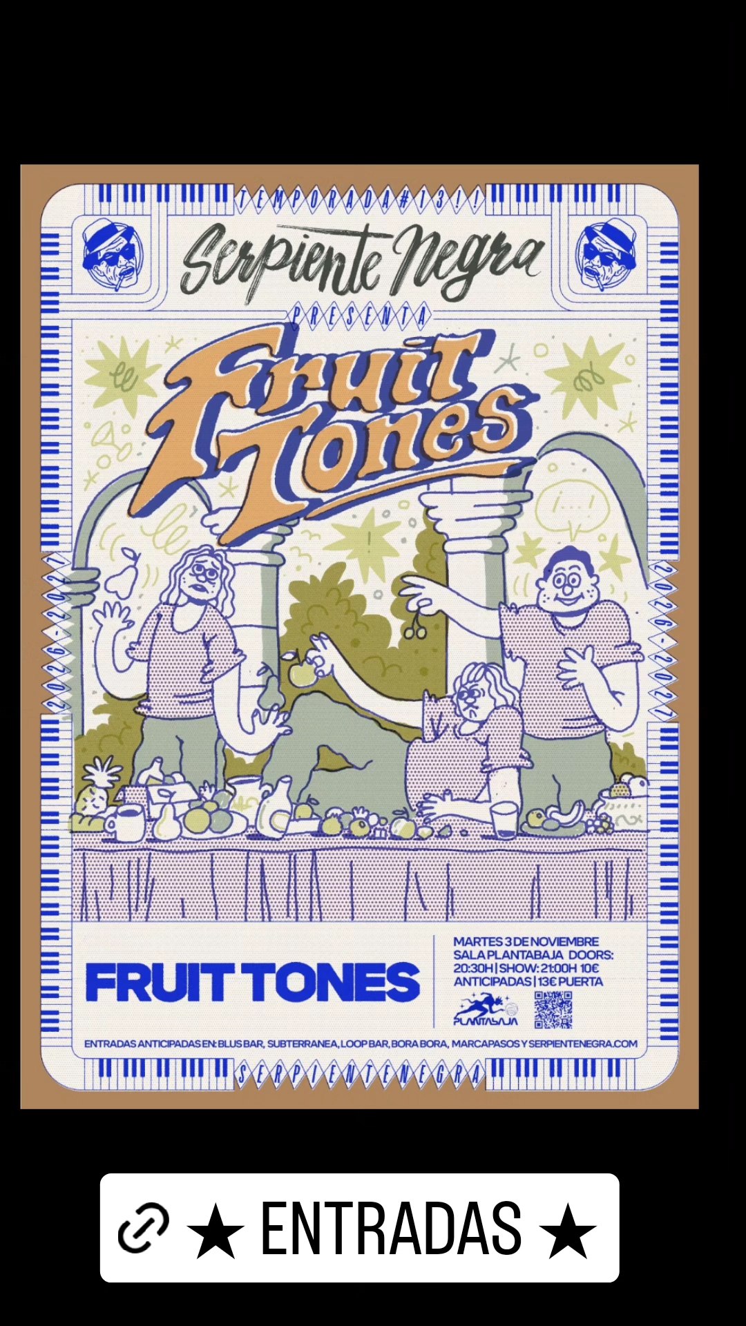 Serpiente Negra — Fruit Tones