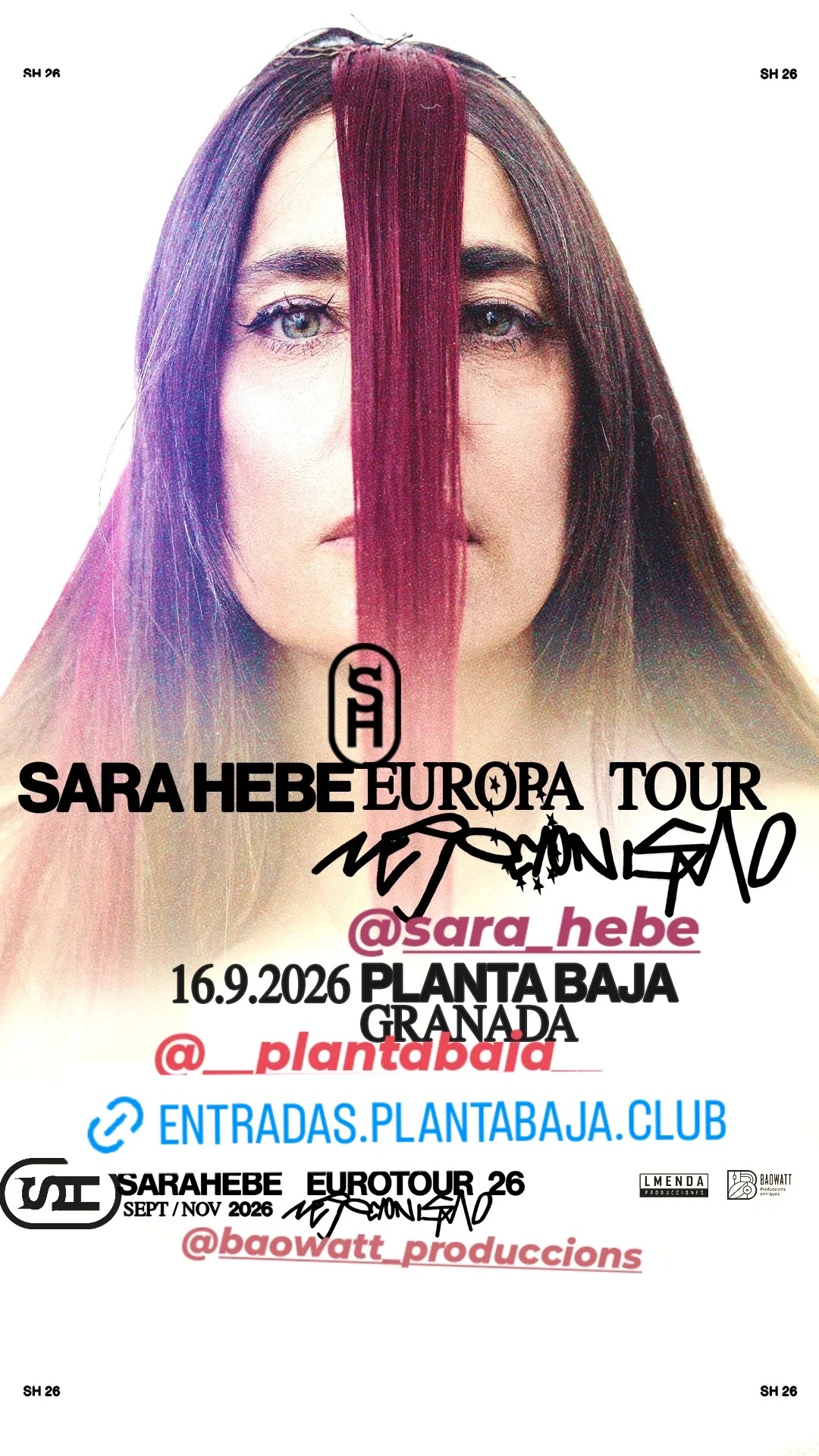 Sara Hebe — Europa Tour