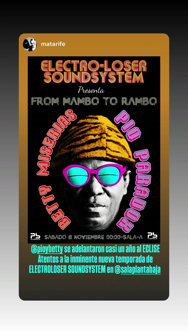 Electro-Loser Soundsystem — From Mambo to Rambo