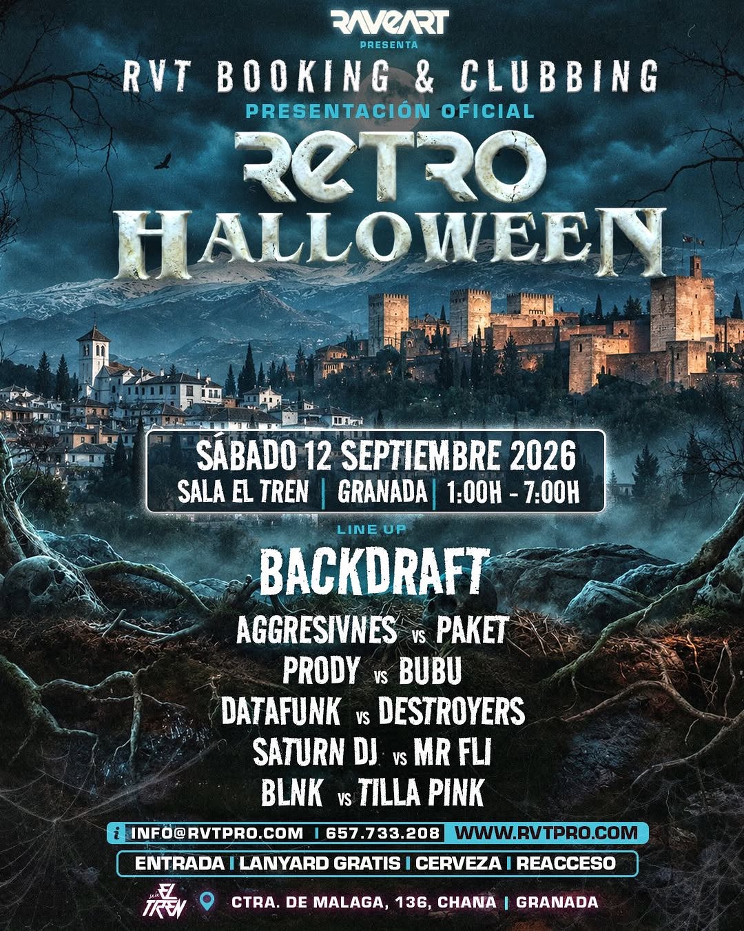 RETRO HALLOWEEN 2026 — Presentación oficial