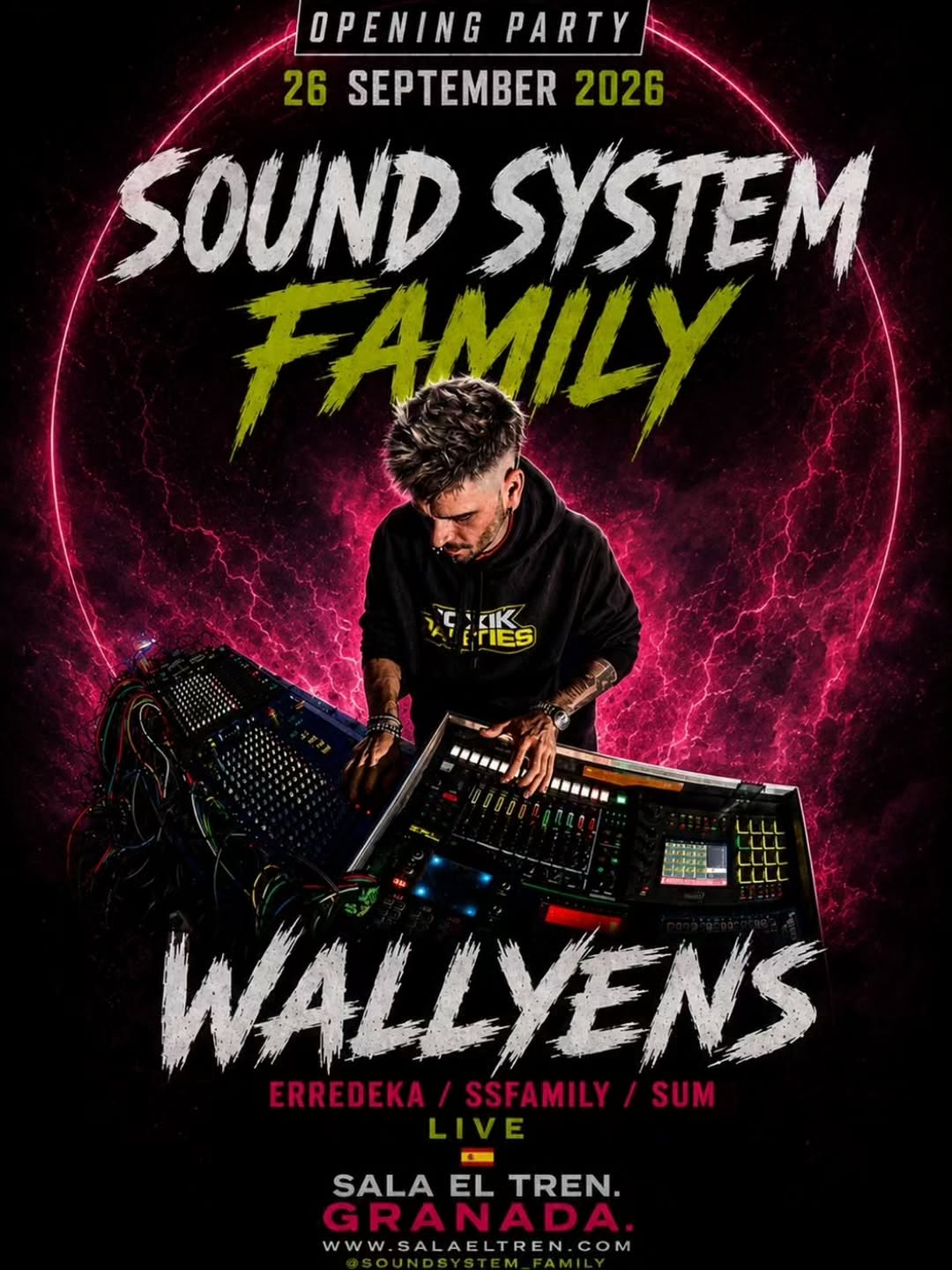 Sound System Family — Opening Party