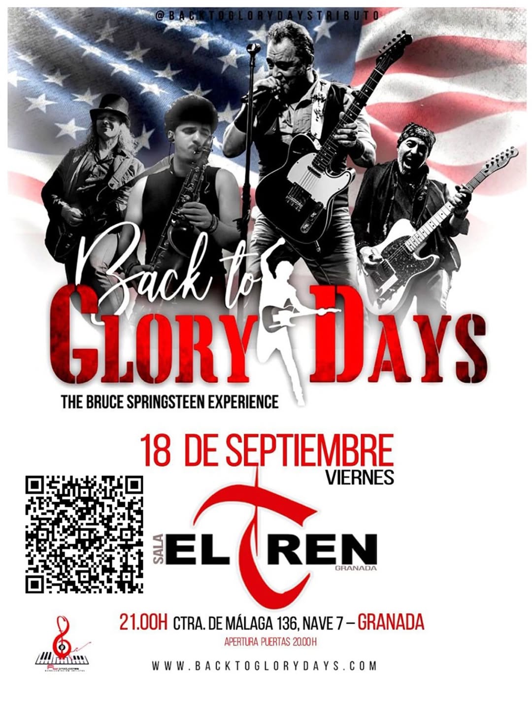 BACK TO GLORY DAYS — Tributo a Bruce Springsteen