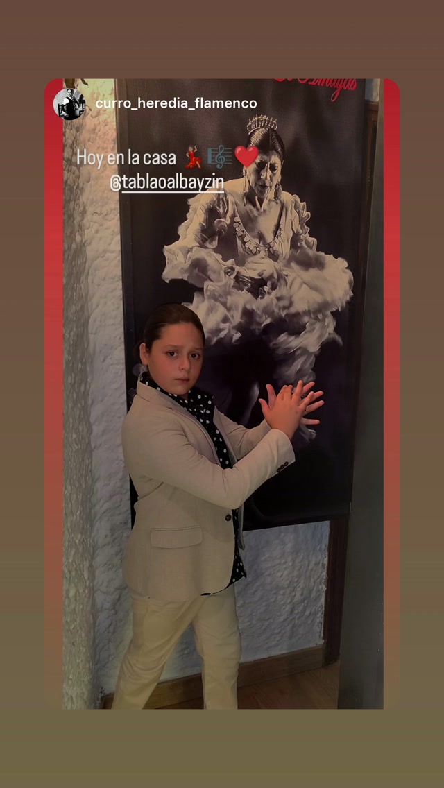 Flamenco show — curro_heredia_flamenco (today)