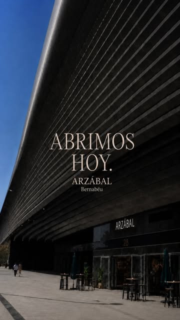 Arzábal reopens at Bernabéu