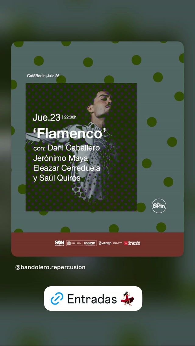 Flamenco: Dani Caballero, Jerónimo Maya, Eleazar Cerreduela y Saúl Quirós