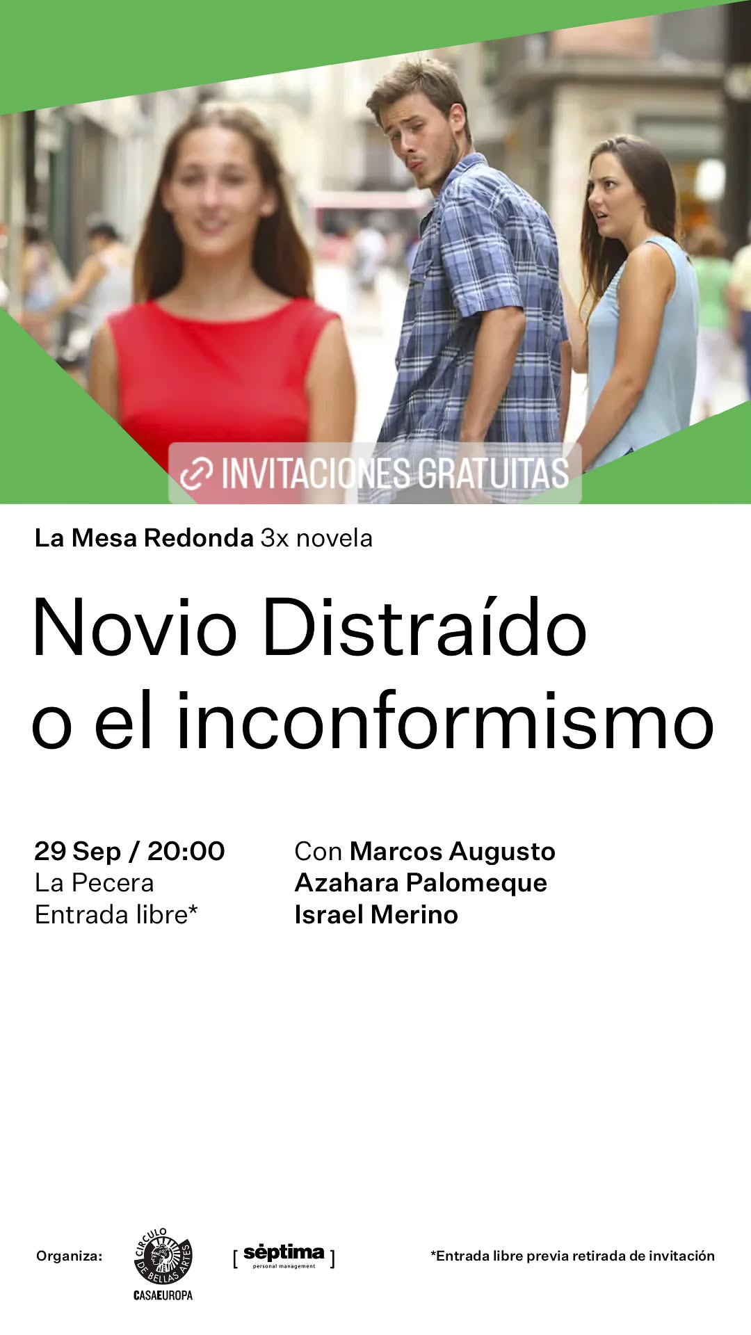 Novio distraído o el inconformismo