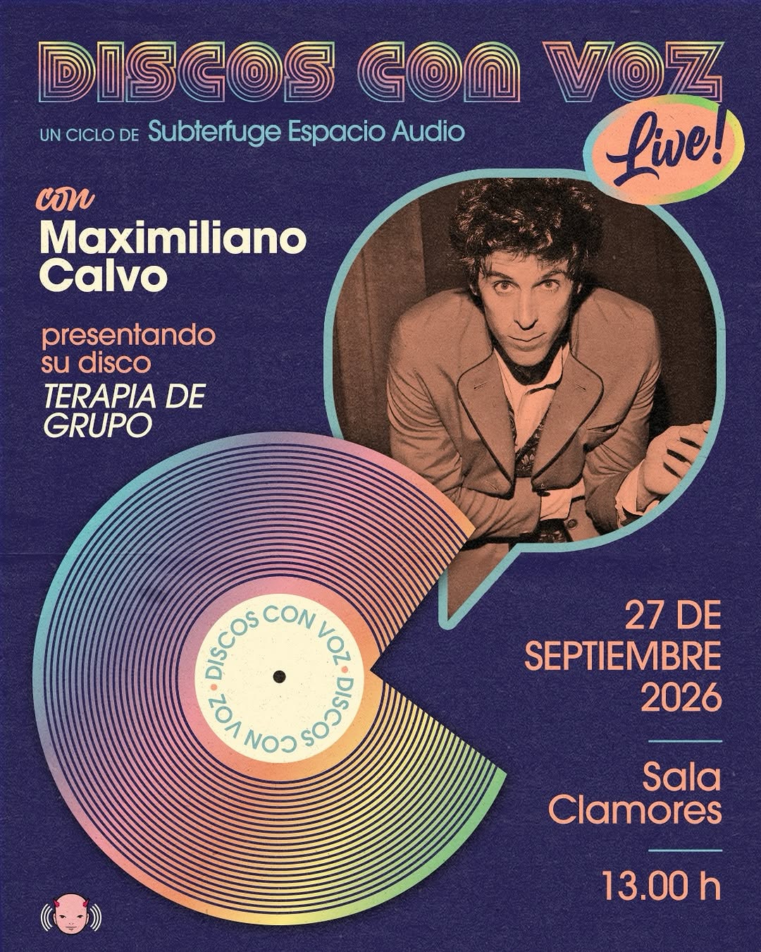 Discos con voz: Maximiliano Calvo