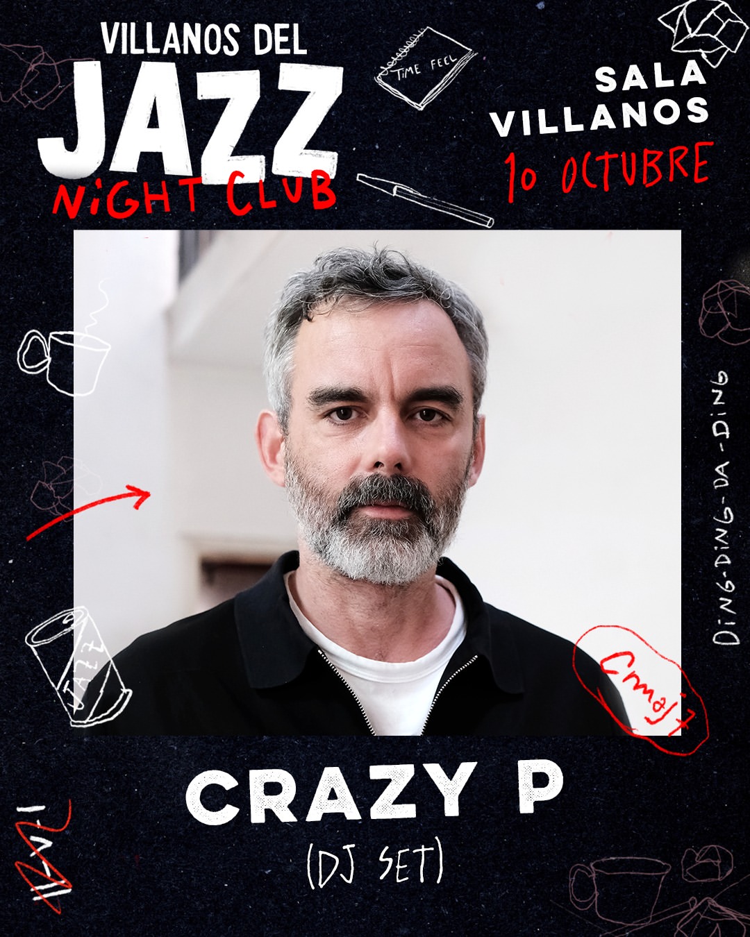 Crazy P (DJ Set) + Acid Hero + Toni Aparisi