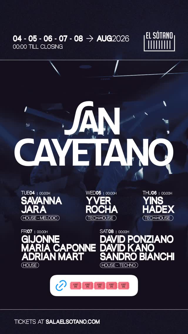 San Cayetano — YINS / HADEX