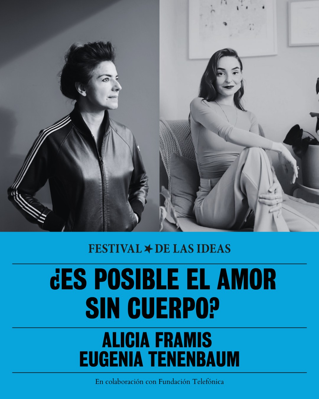 Talk — Alicia Framis: '¿Es posible enamorarse de alguien que no tiene cuerpo?'