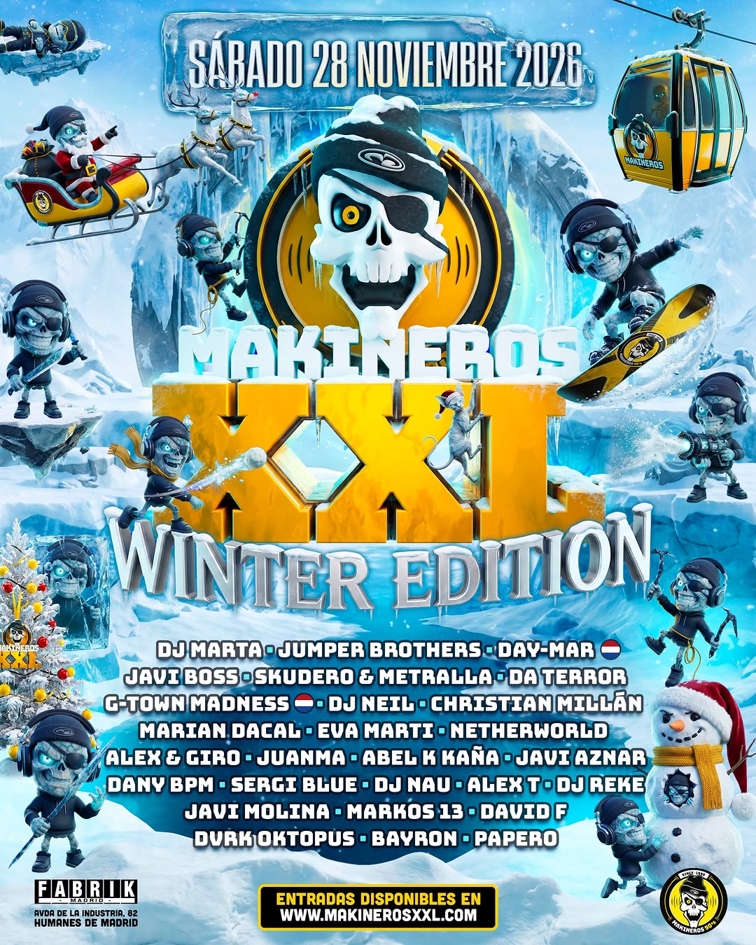 Makineros XXL — Winter Edition