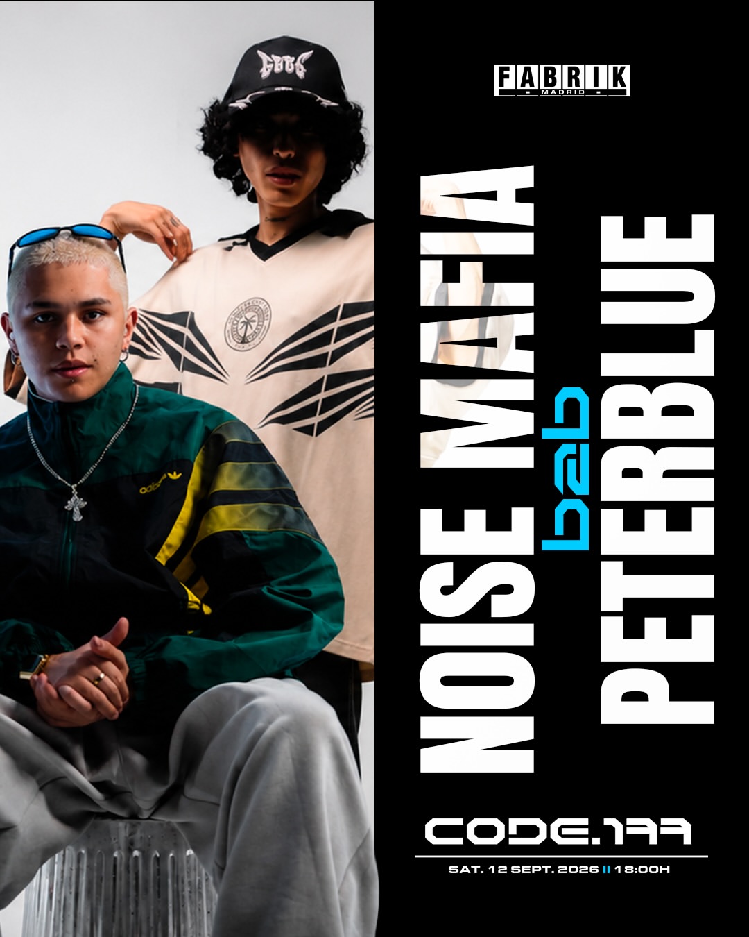CODE at Fabrik: Marlon Hoffstadt, Anetha, Peter Blue & Noise Mafia