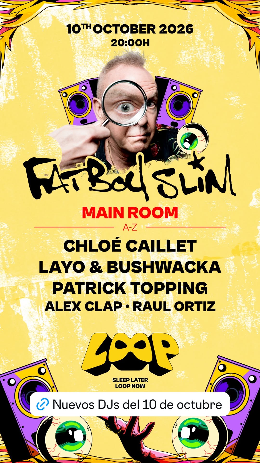2026-10-10: Fatboy Slim at FABRIK