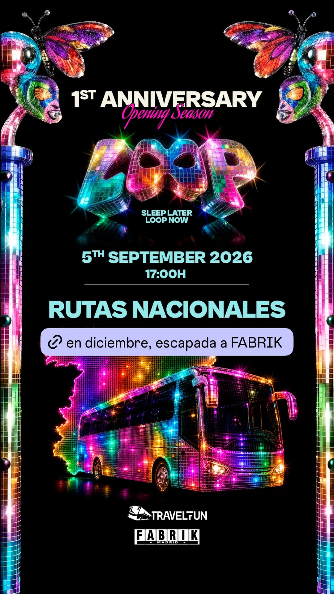 TravelFun Rutas Nacionales to FABRIK