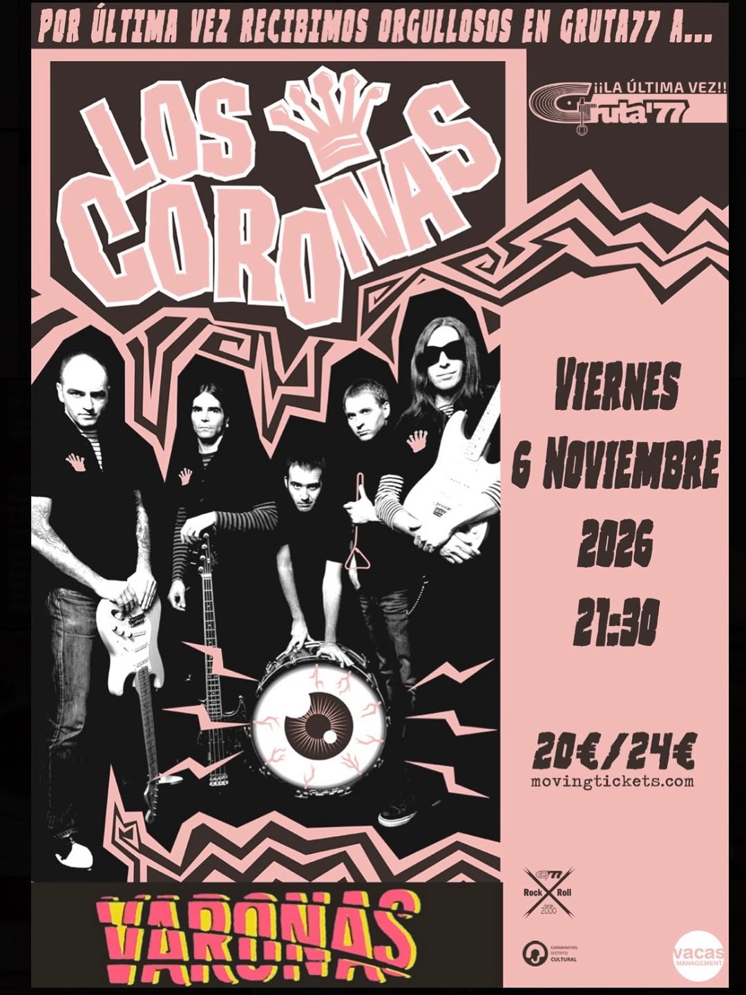 Los Coronas + Varonas farewell concert