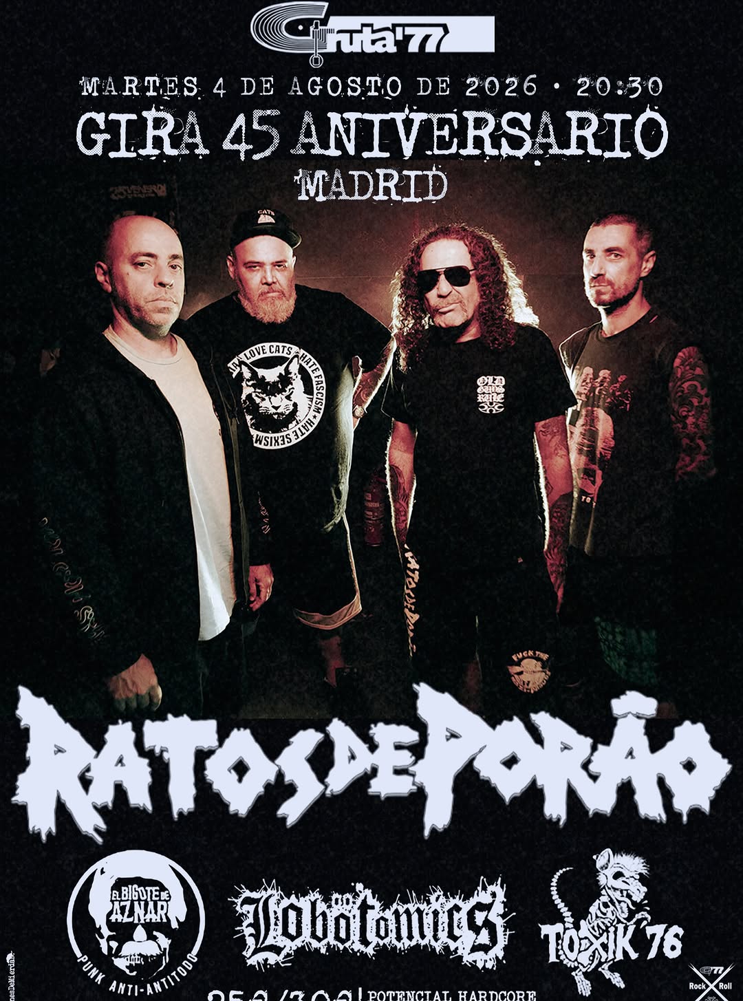 Ratos de Porao — 45th Anniversary