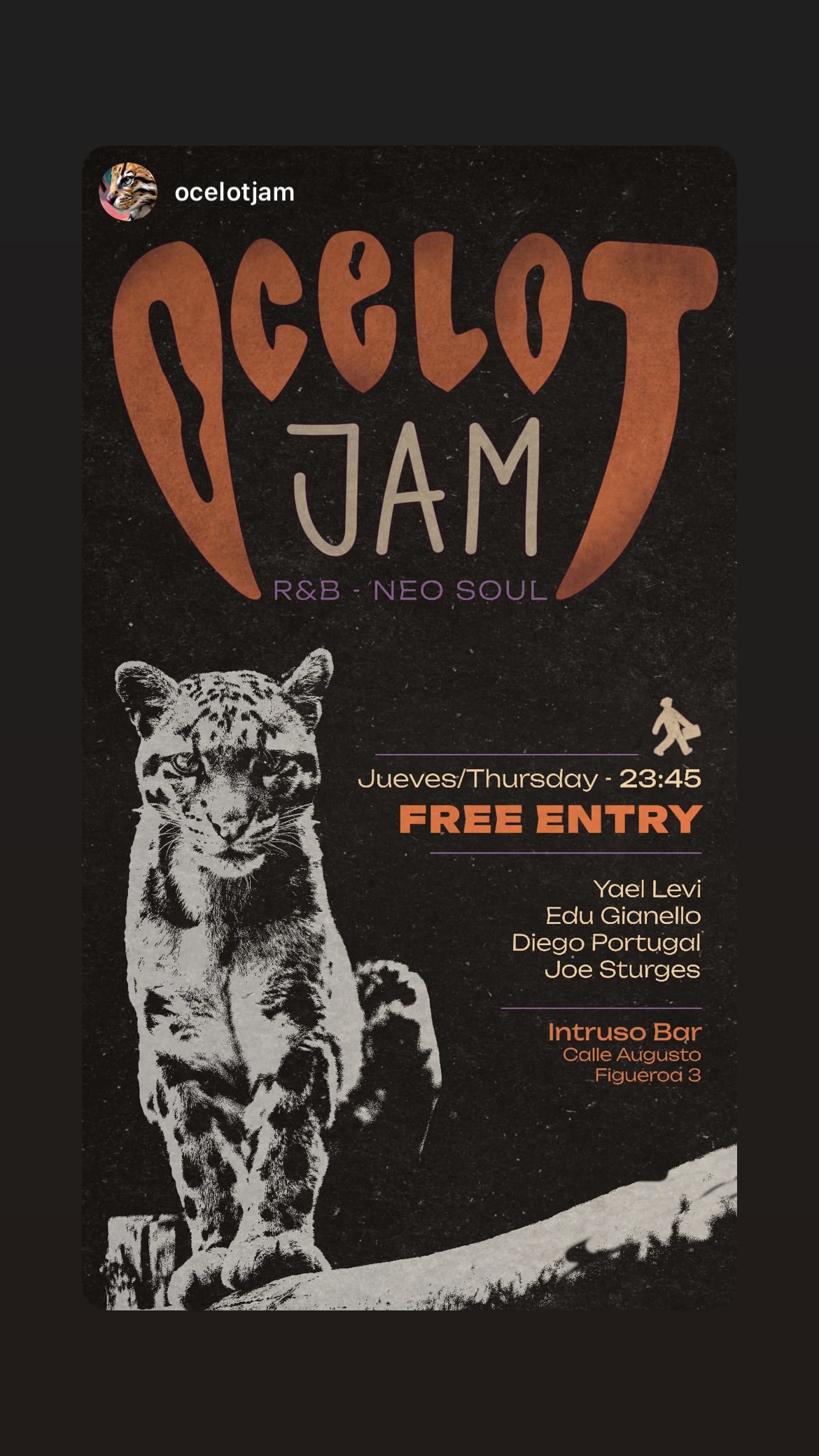 Ocelot Jam (Thursday)