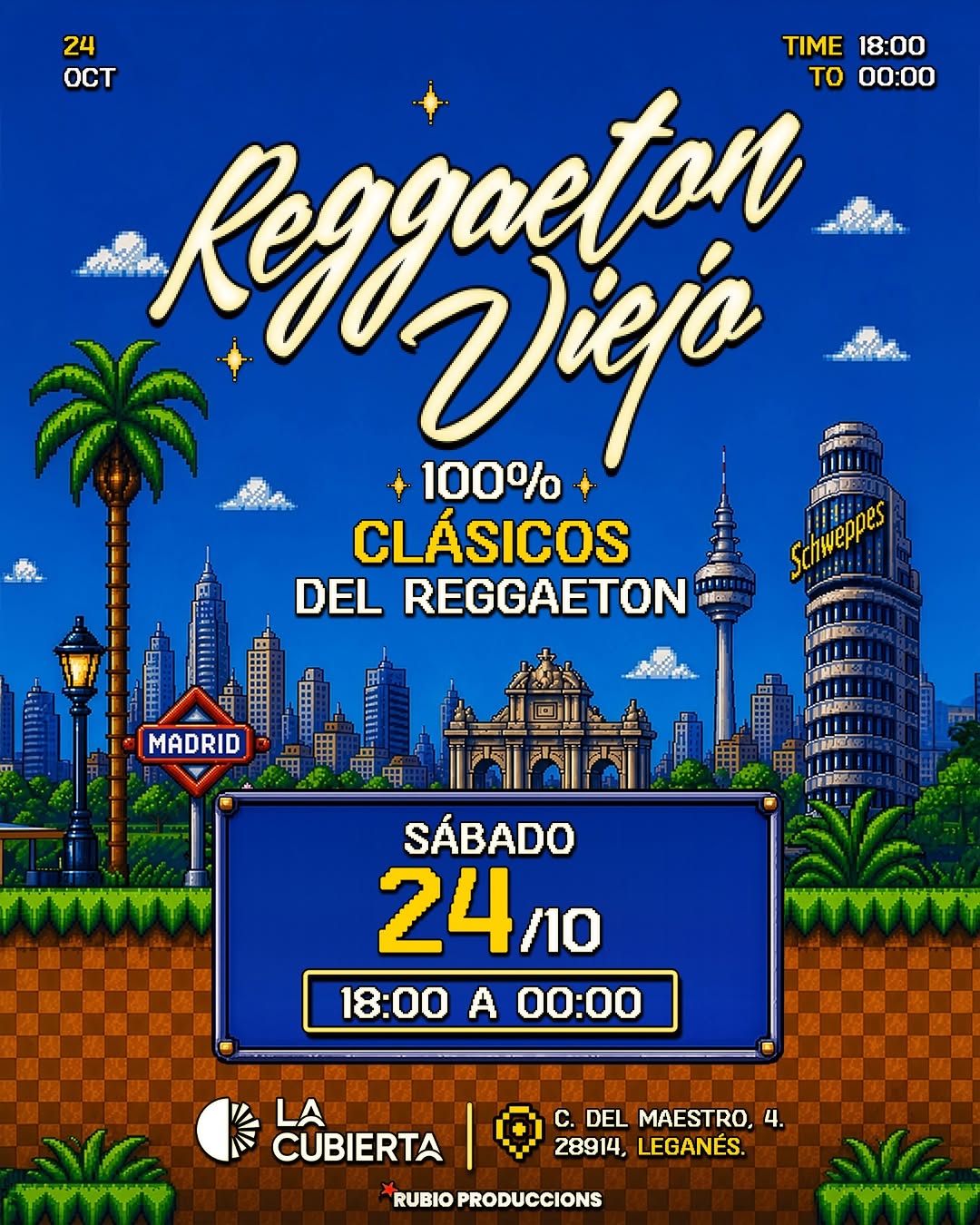 Reggaeton Viejo en Madrid