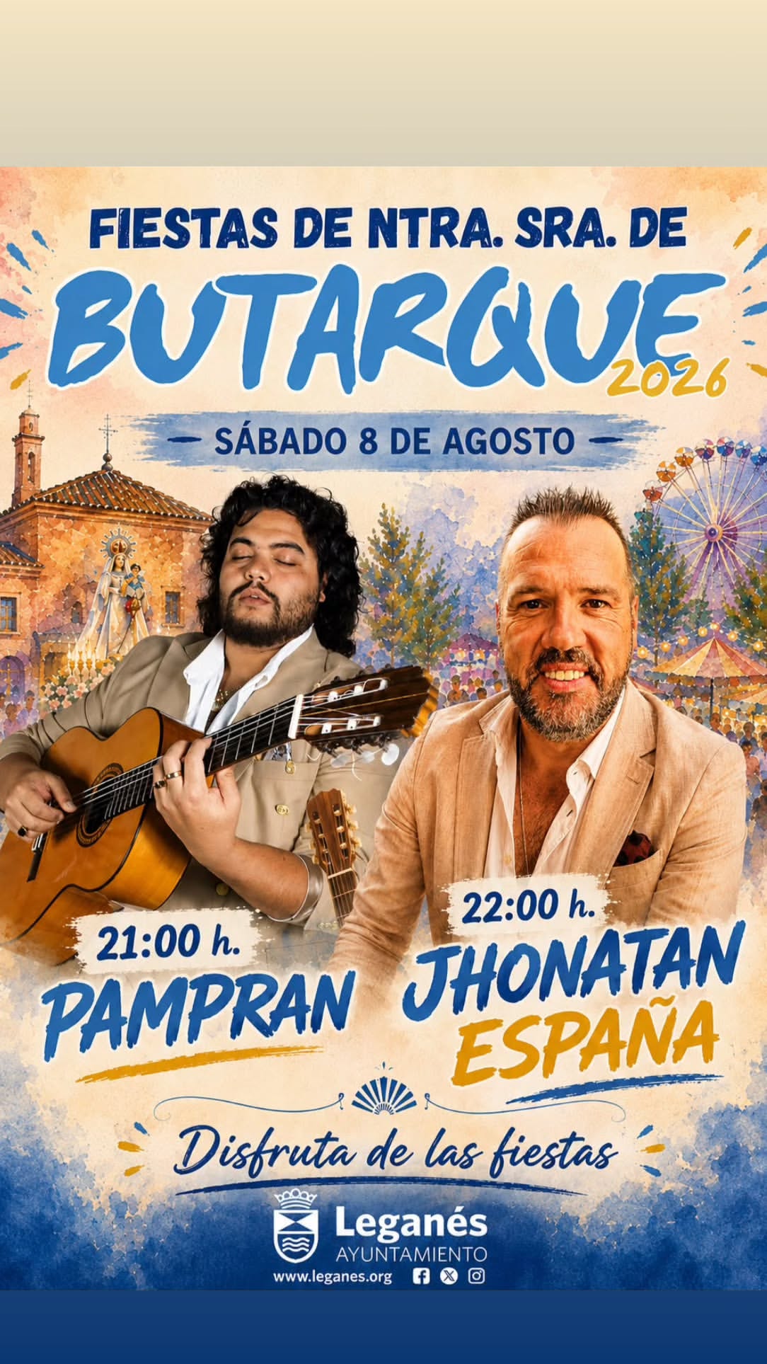 Fiestas de Ntra. Sra. de Butarque — Pampran & Jhonatan España