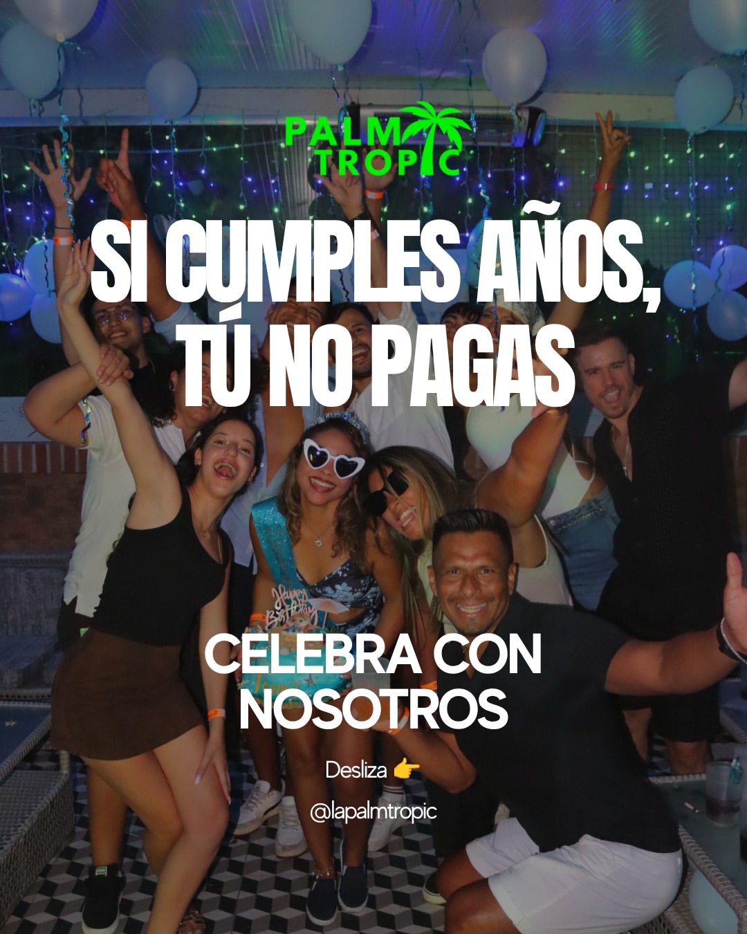 Birthday — free entry & free shots