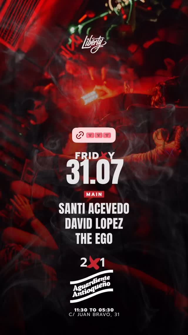 Friday 31.07 — Santi Acevedo, David Lopez & The Ego