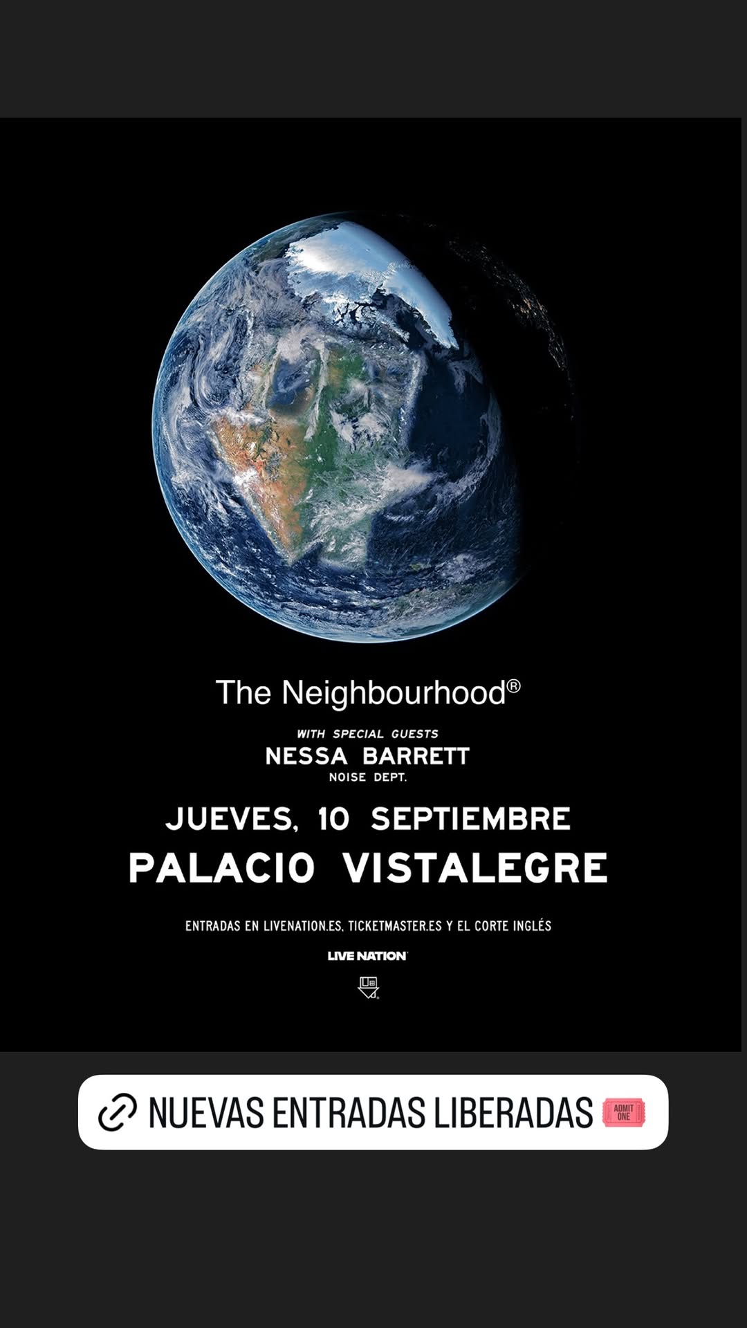 The Neighbourhood — Palacio Vistalegre, Madrid