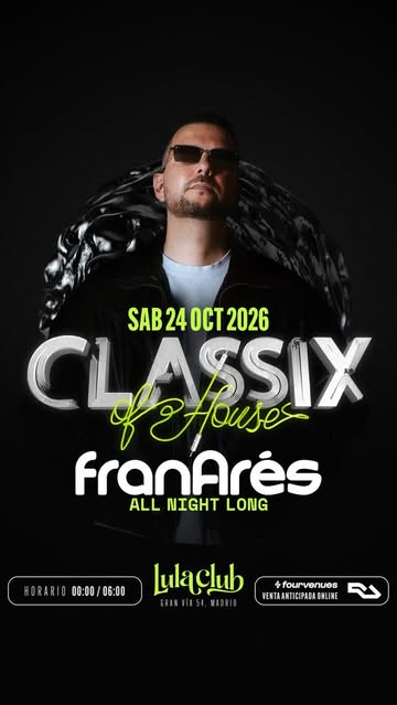 Classix of House: Fran Arés All Night Long
