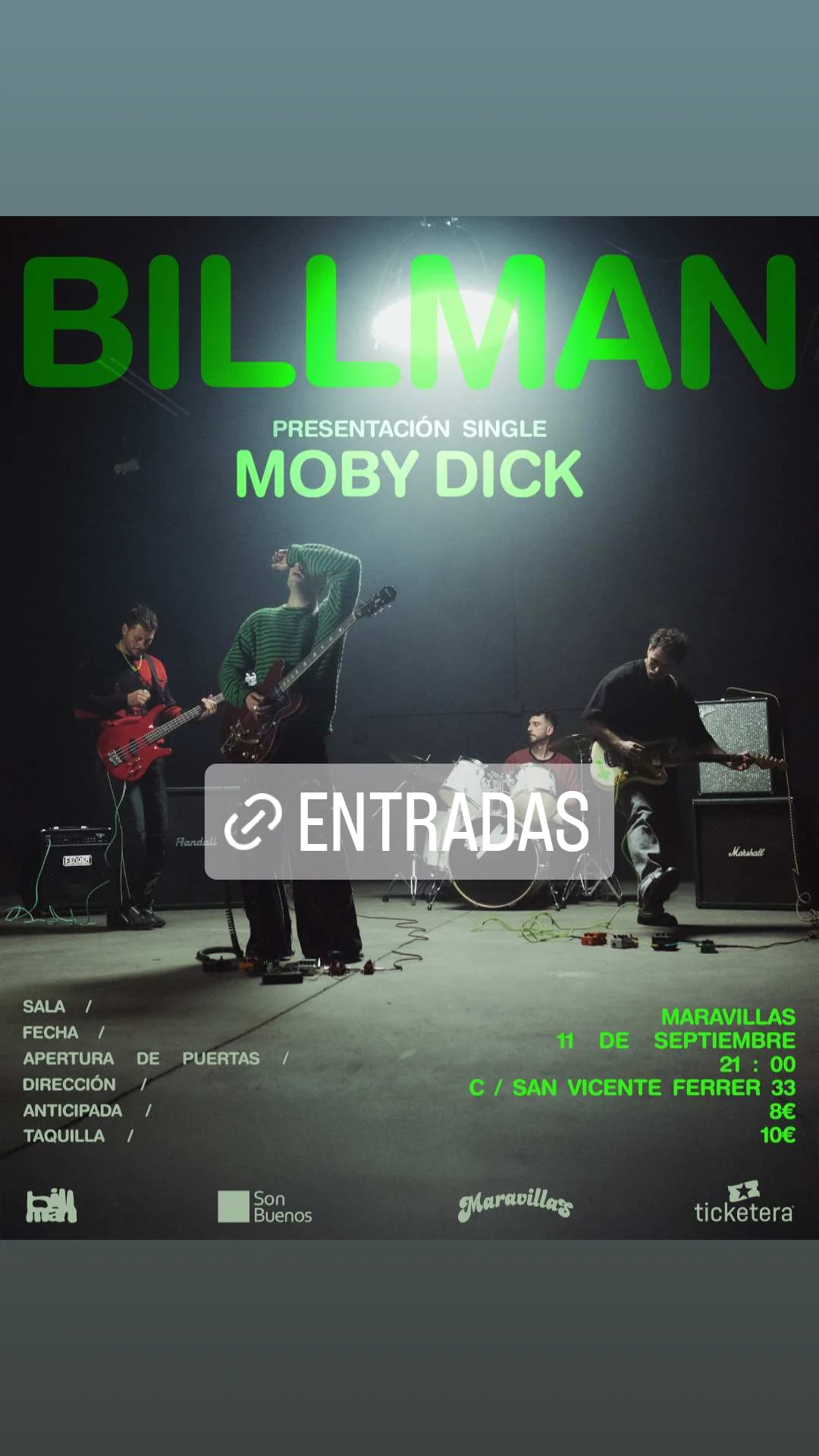 Billman — 'Moby Dick' single release show