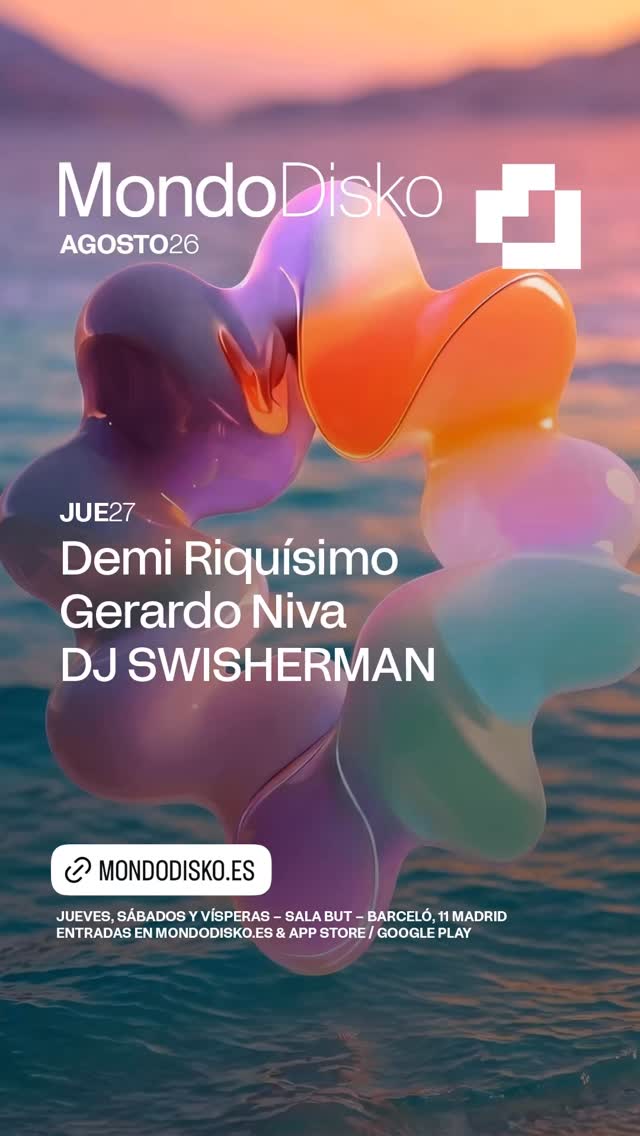 Demi Riquísimo at Mondo Disko
