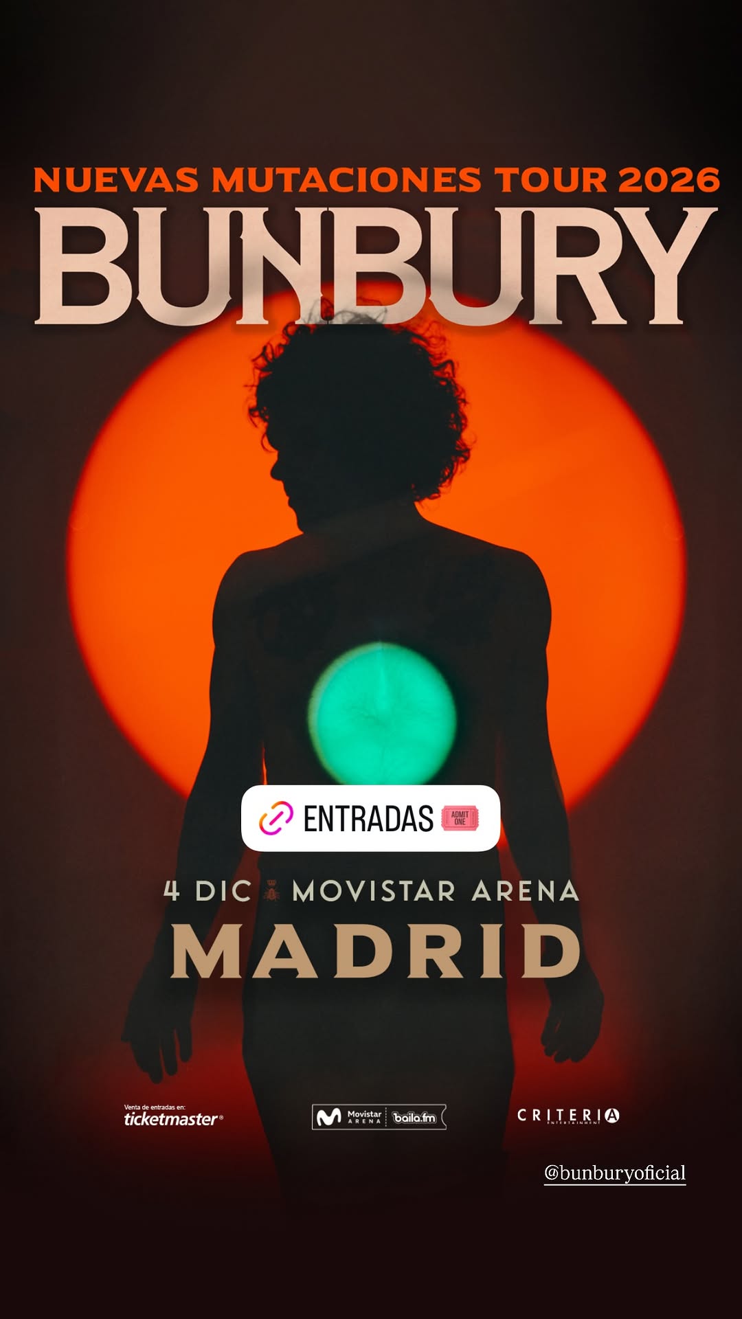Bunbury — Nuevas Mutaciones Tour