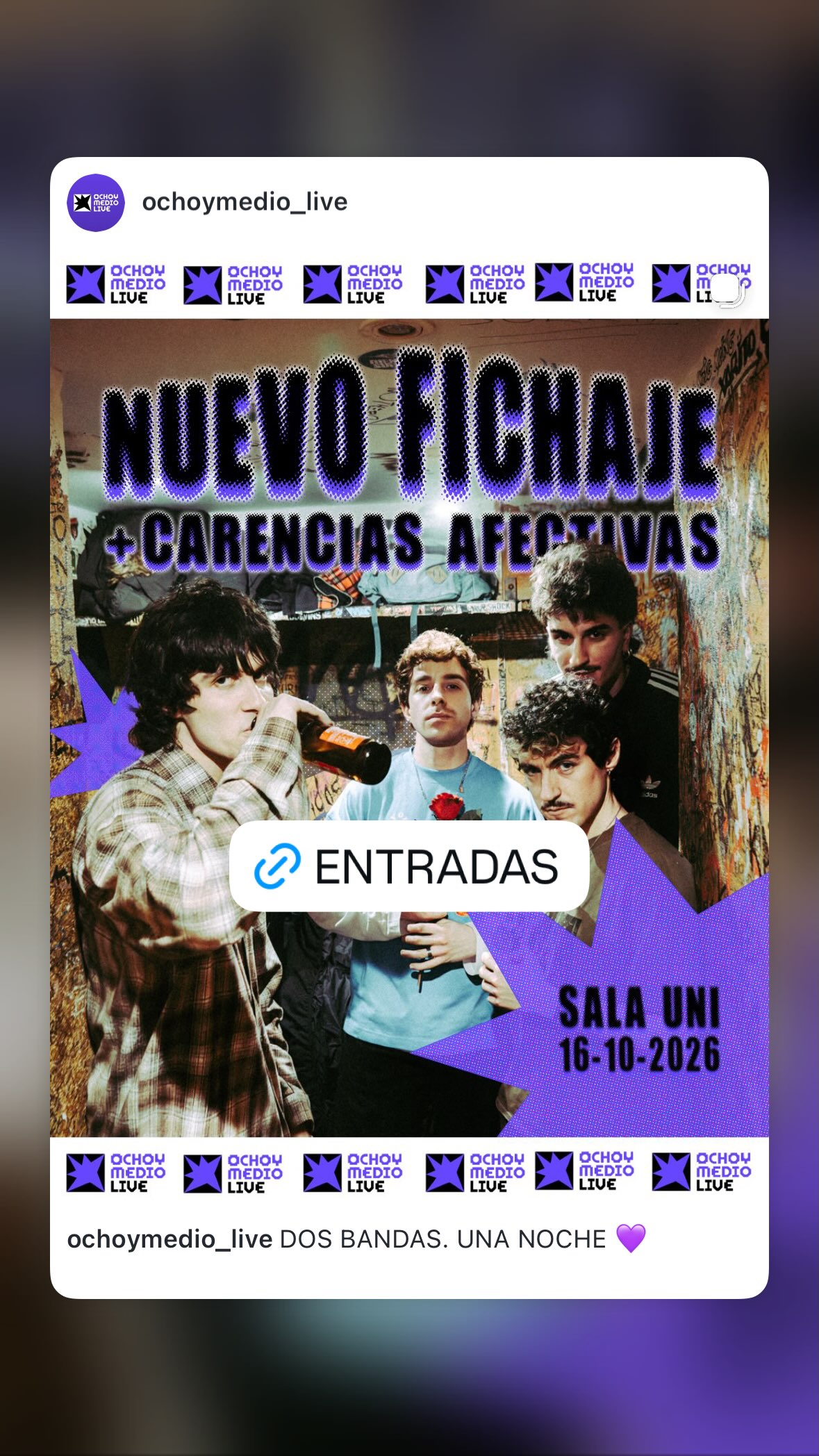 Carencias Afectivas — live