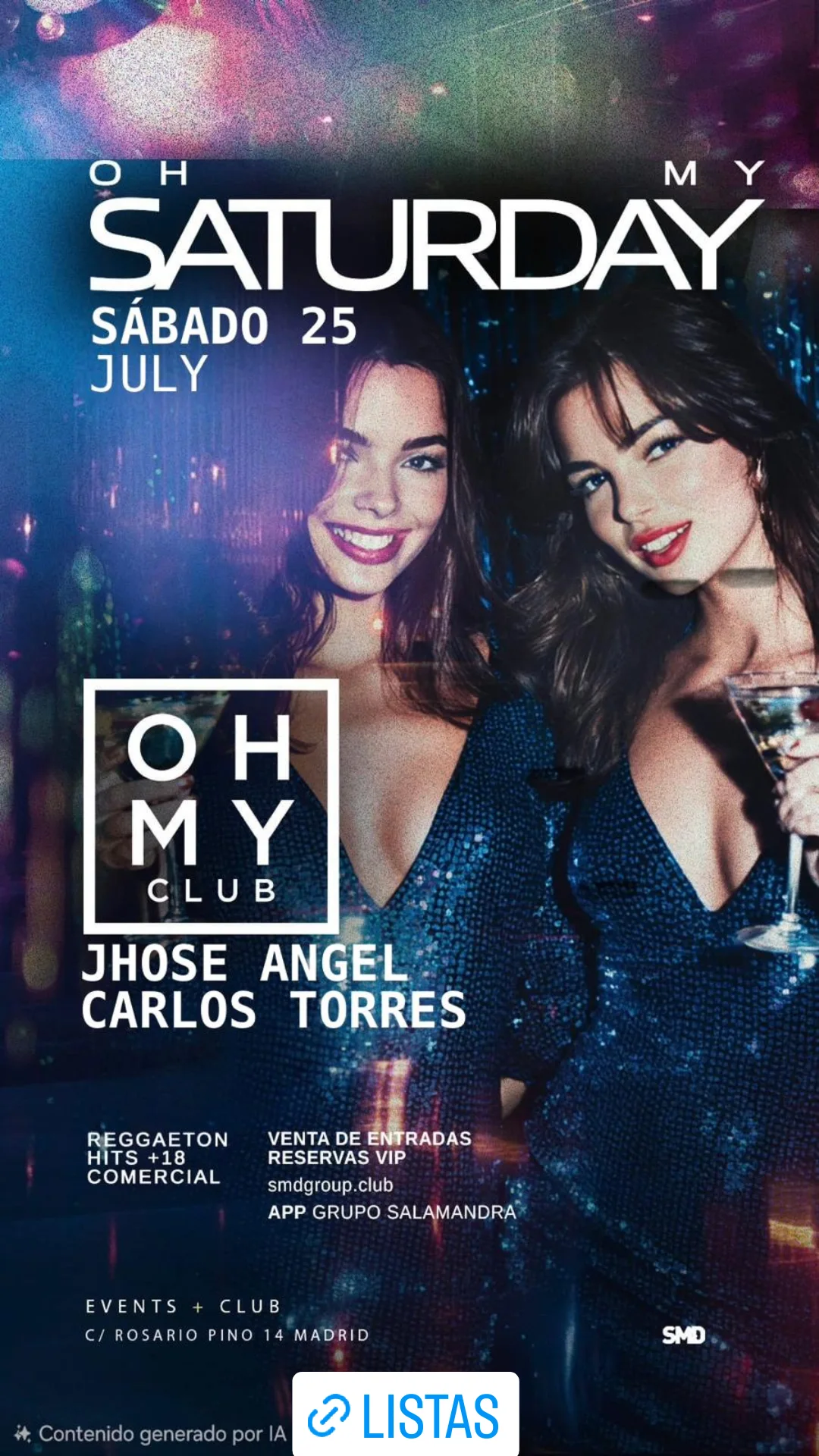 Oh My Saturday with Jhose Angel & Carlos Torres