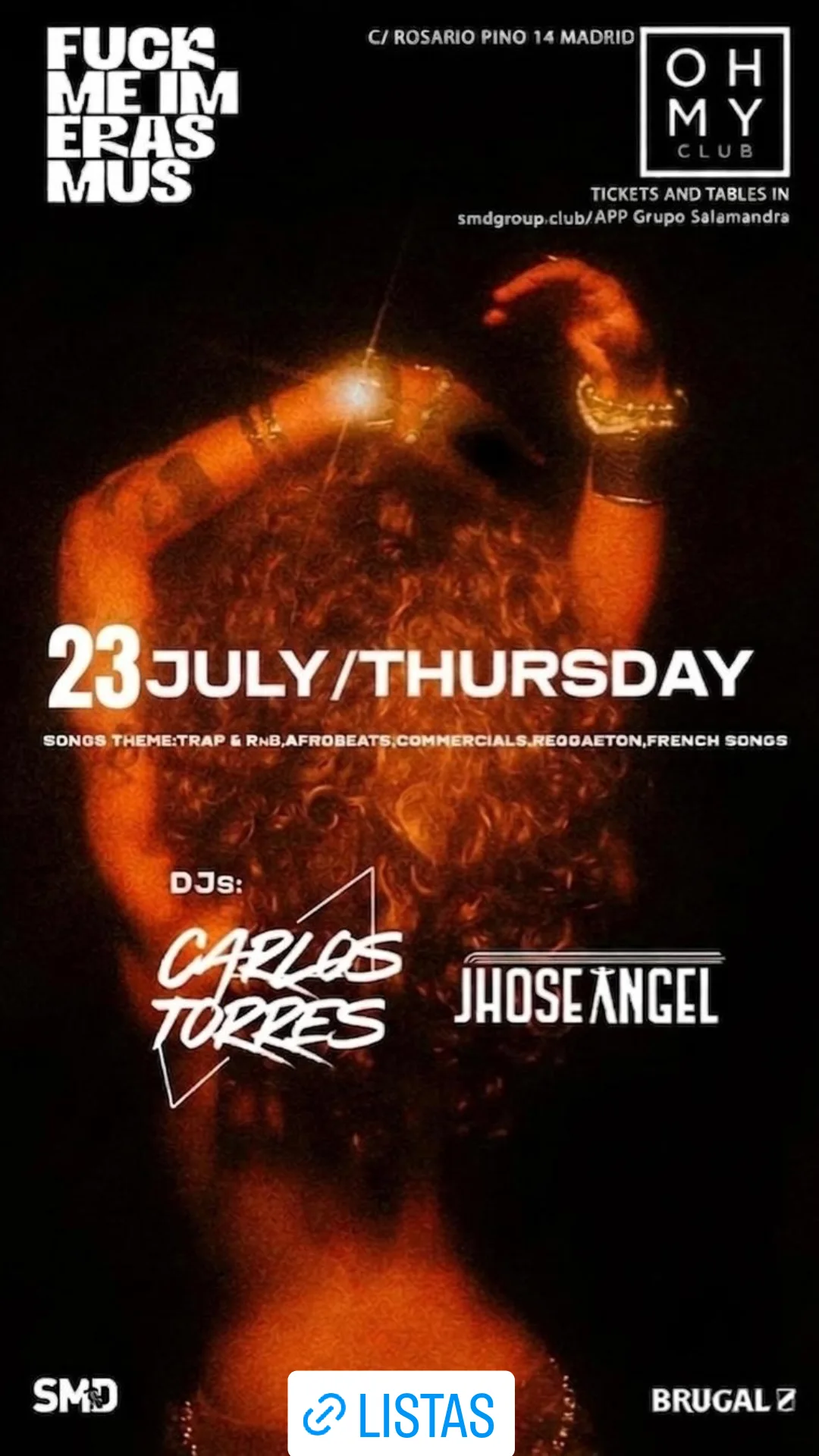 Fuck Me I'm Erasmus — OMC Thursdays