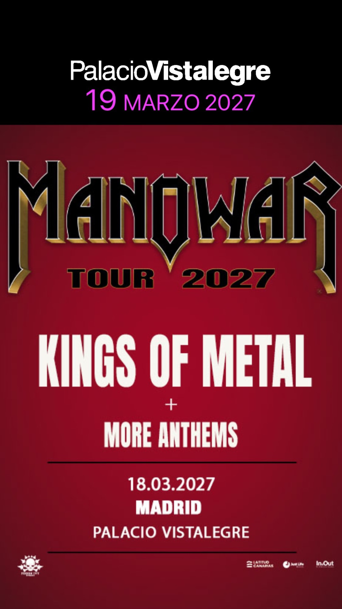 Manowar — Tour 2027