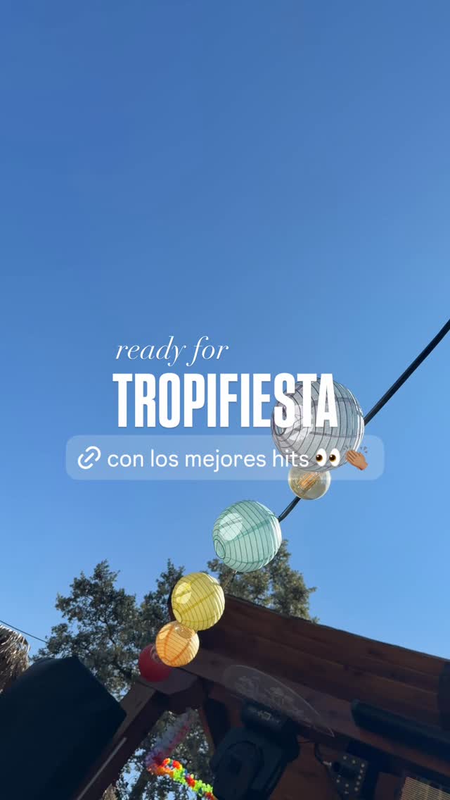 TROPIFIESTA — Friday 31 July