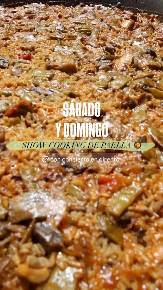 Show cooking de paella — Sábado