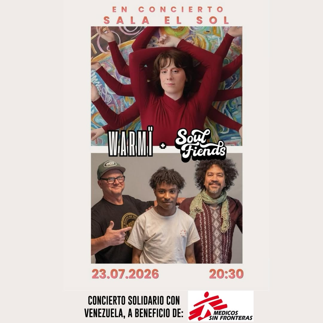 Warmï + Soul Fiends — Concierto Solidario por Venezuela