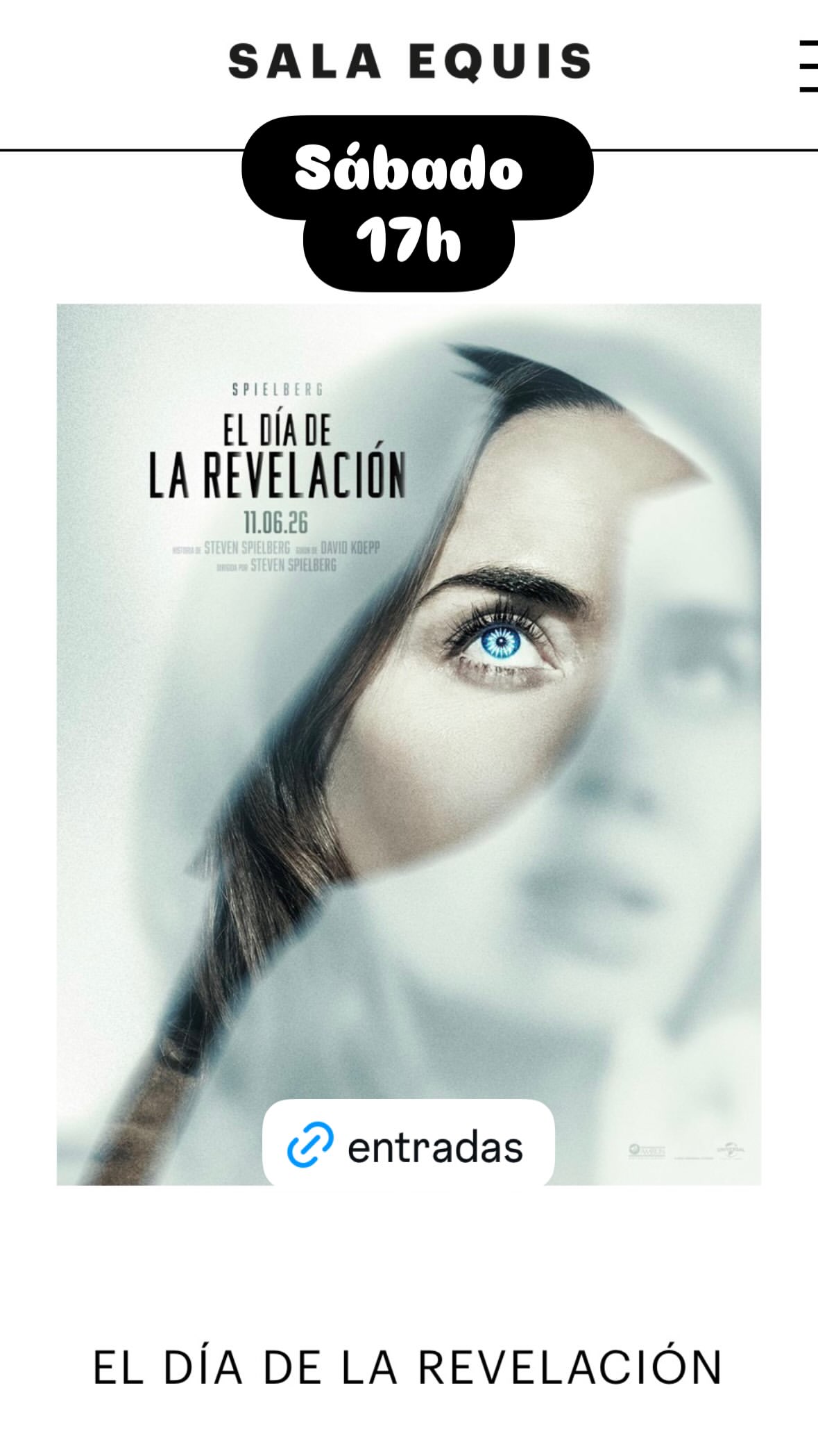 El Día de la Revelación — film screening