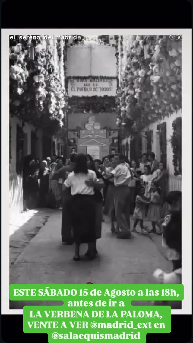 madrid_ext — pre-Verbena screening
