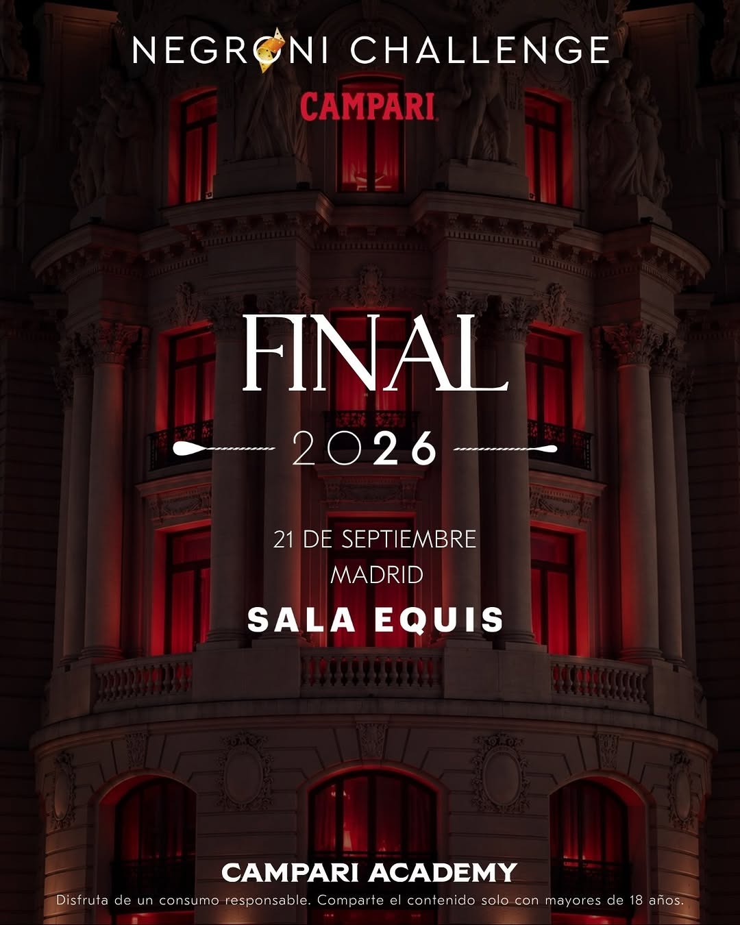 Negroni Challenge 2026 — La Final