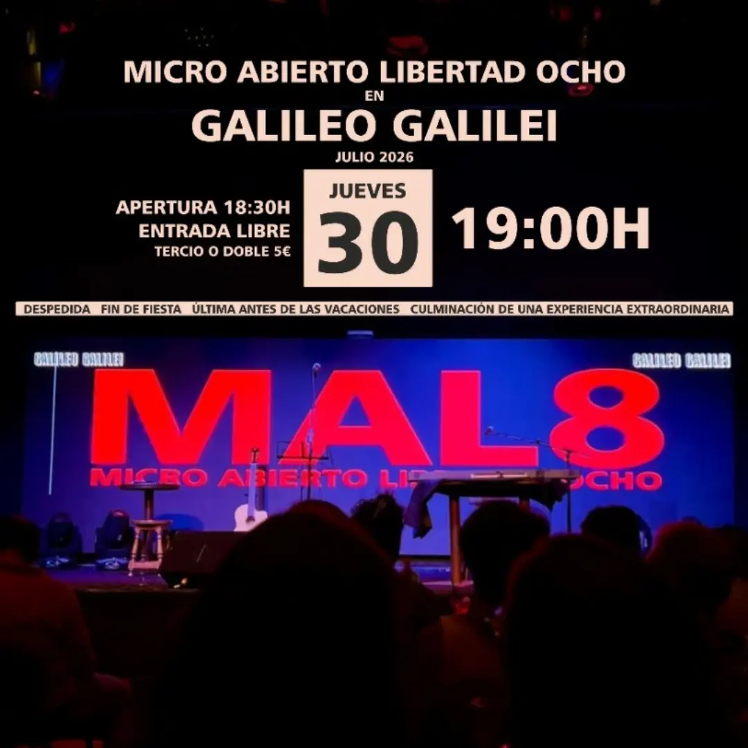 MAL8 Season Finale — Open Mic: Poetry & Canción de Autor