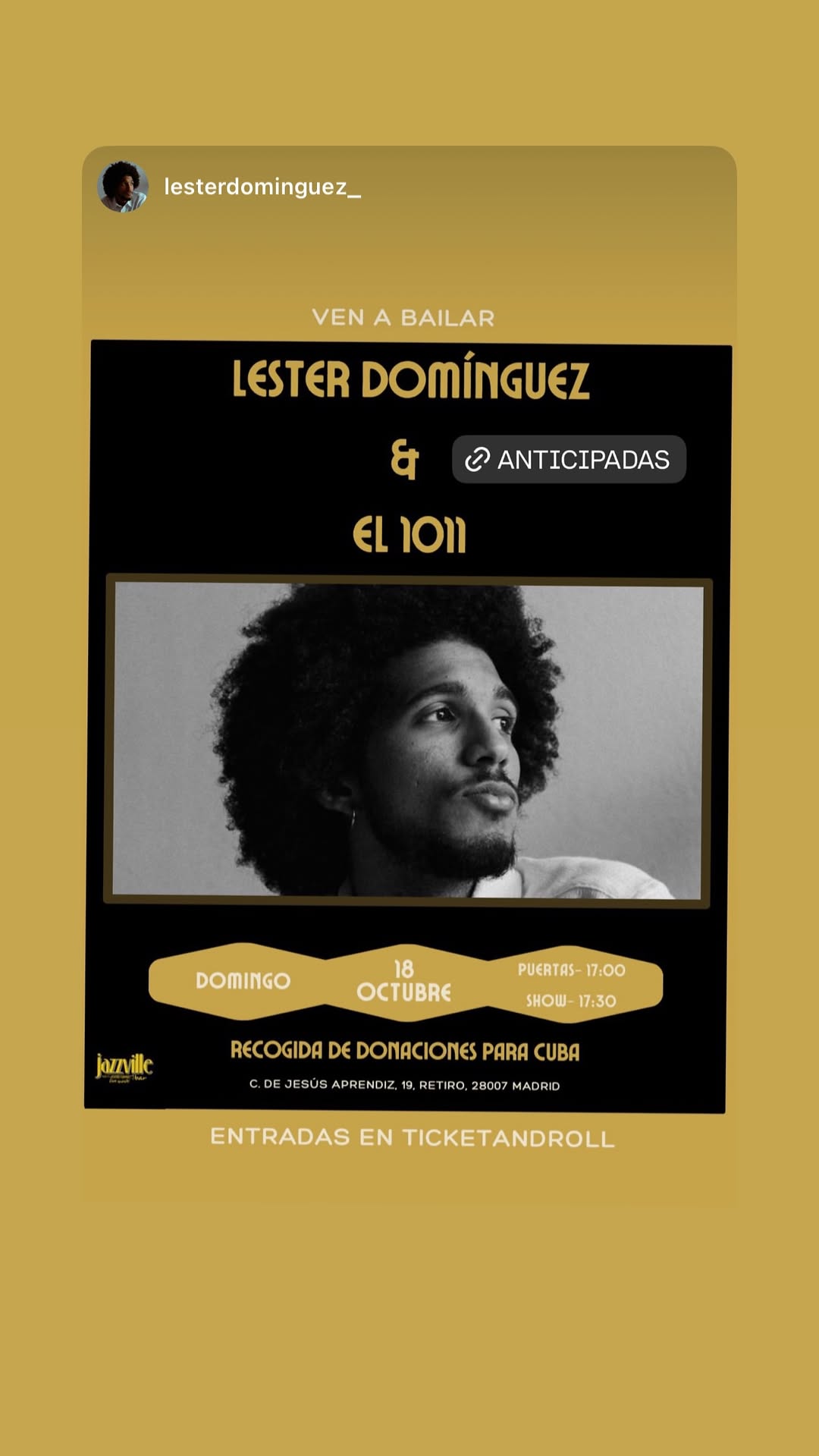 2026-10-18: Lester Domínguez & El 101