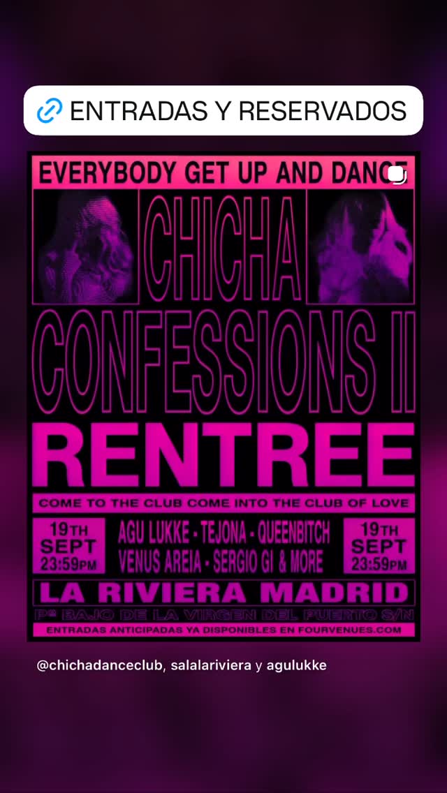 Chicha Confessions II - Rentrée Special