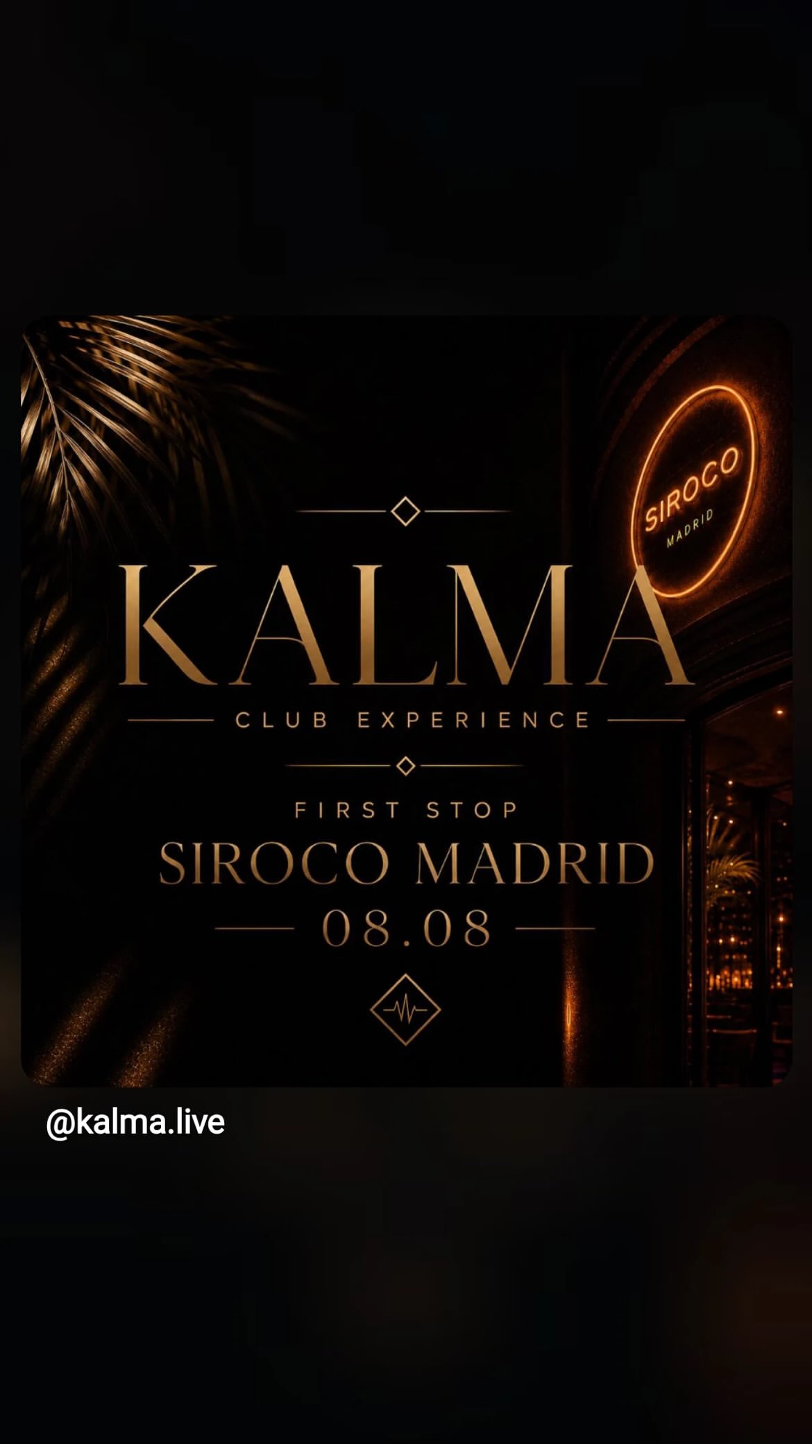 Kalma Club Experience — First Stop: Siroco Madrid